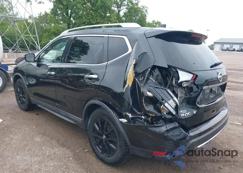 2020 Nissan Rogue Sv Fwd из США, поврежденный, VIN KNMAT2MT4LP532049